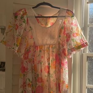 Gorgeous vintage maxi dress